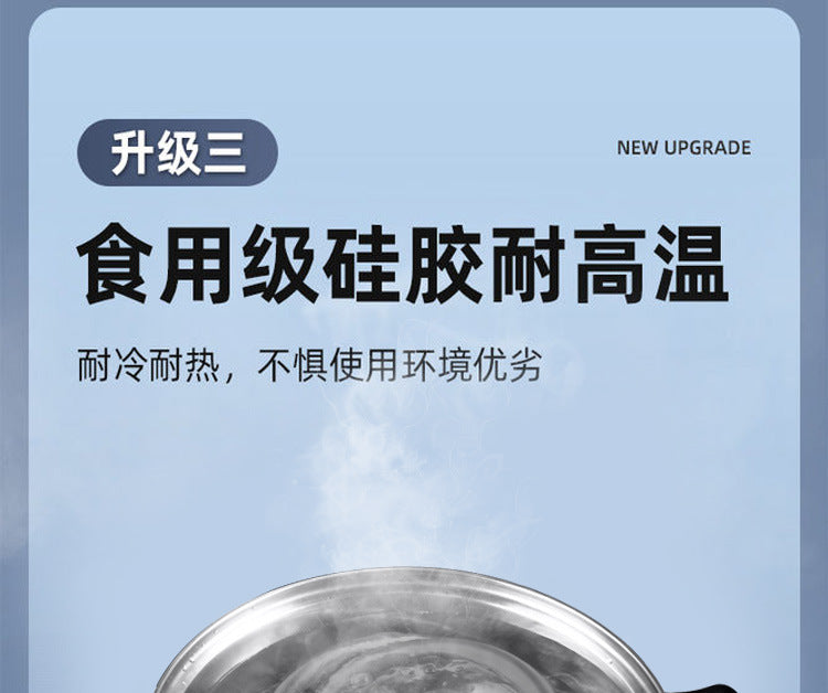 New 1.5/2/3M Silicone Shower Head Hose Flexible Anti-Winding Pipe High Pressure Powerful Shower Tube Bathroom Faucte Accessories