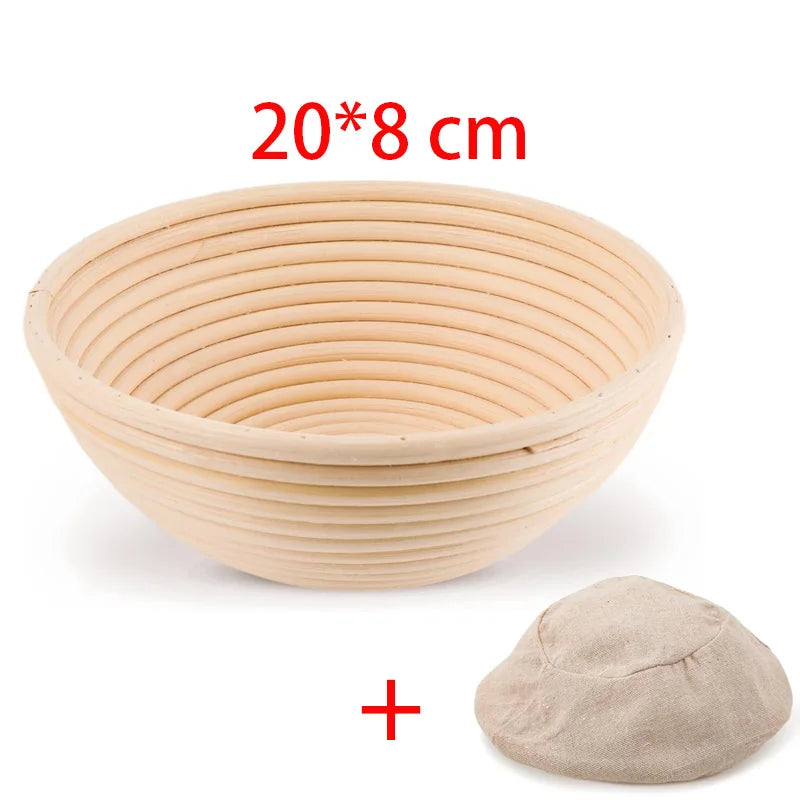 Rattan Bread Proofing Basket Bread Basket Oval Rattan Wicker Dough Fermentation Sourdough Banneton