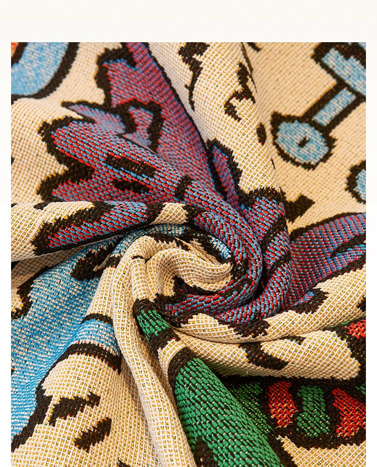 Sofa Cushion Cloth Double Sided Sofa Cover Thick Non-Slip Sofa Cover Full Cover Knee Blanket Cover Cloth Sofa Blanket