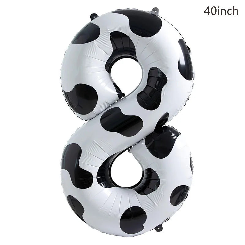 7pcs Farm Animal Balloons for Farm Birthday Party Decorations Supplies Cow Donkey Sheep Pig Chicken Foil Balloon Baby Shower