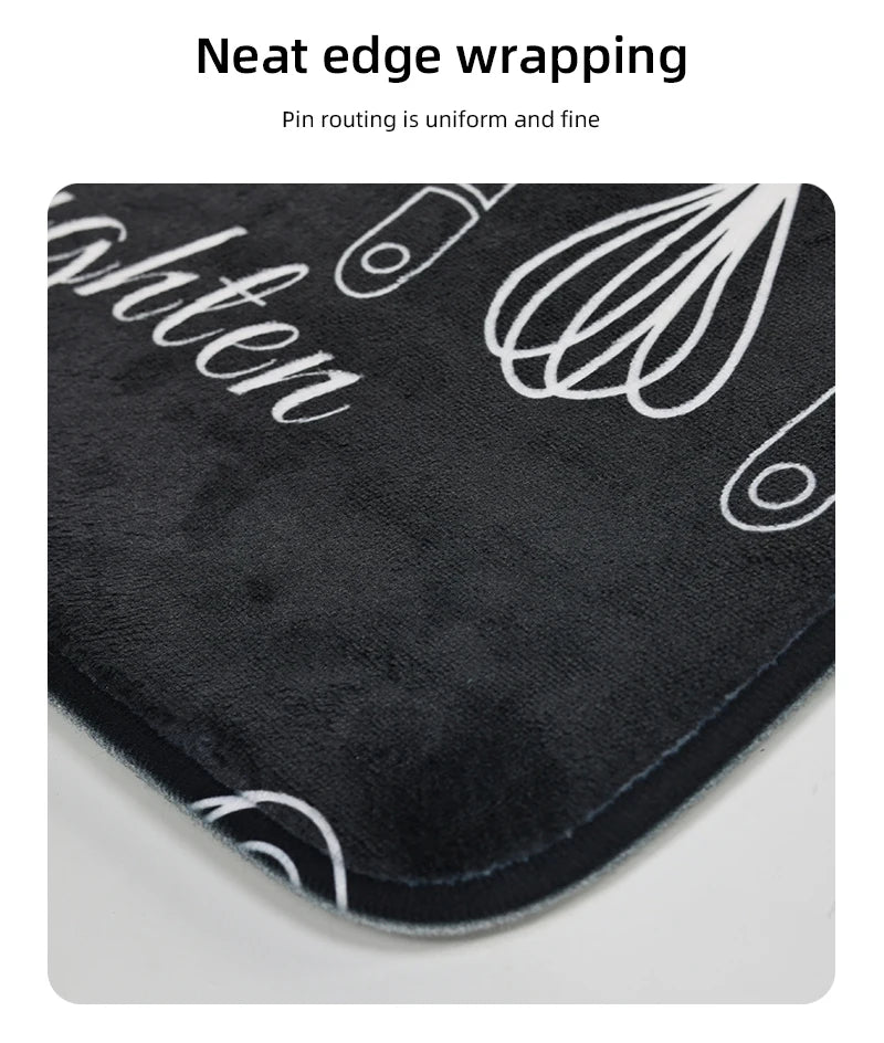 Multi-purpose Sponge Water Absorption Mat: Kitchen, Bathroom Bathroom Anti-skid, Moisture Absorption, Machine Washable Carpet