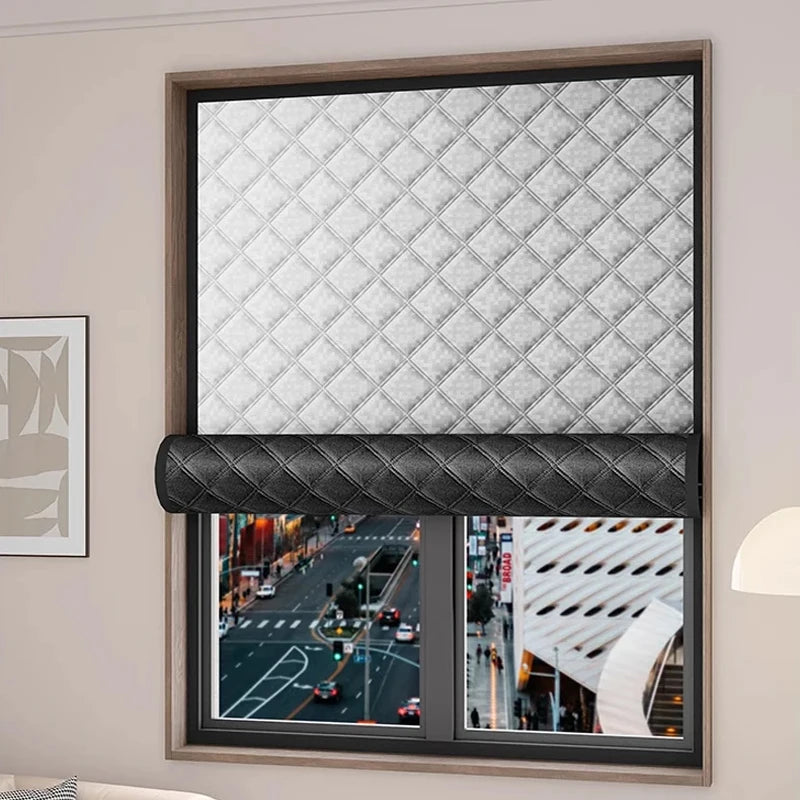 Warm curtains, cold and heat insulation, window screens, sun shading, sound insulation, double thickened warm curtains