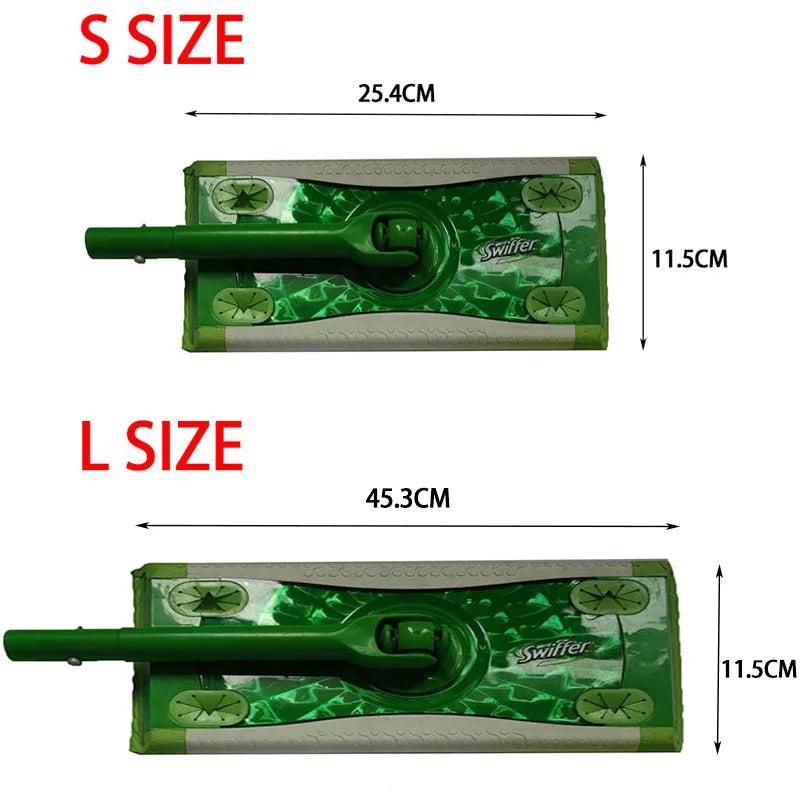 Microfiber Mop Cloth Absorbent Sponge Replacement Reusable Suitable for Swiffer Flat Mop Household Accessories Green Bathroom