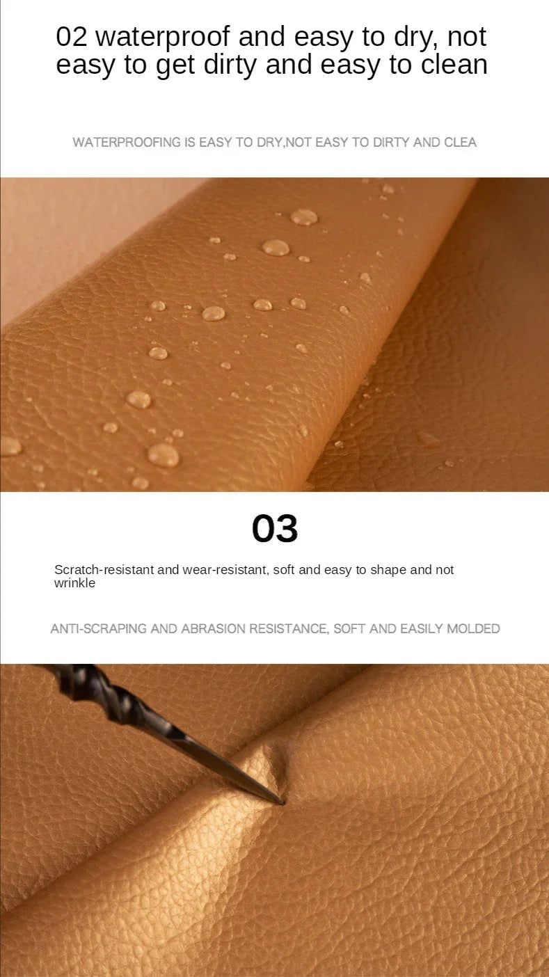 Self-Adhesive DIY Self Adhesive PU Leather Repair Patches Fix Sticker for Sofa Car Seat Table Chair Bag Shoes Bed Home