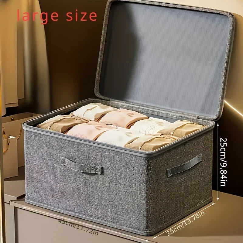 Multifunctional Box with , Large Capacity Quilt Storage Box Bra Storage Box Underwear Organizer