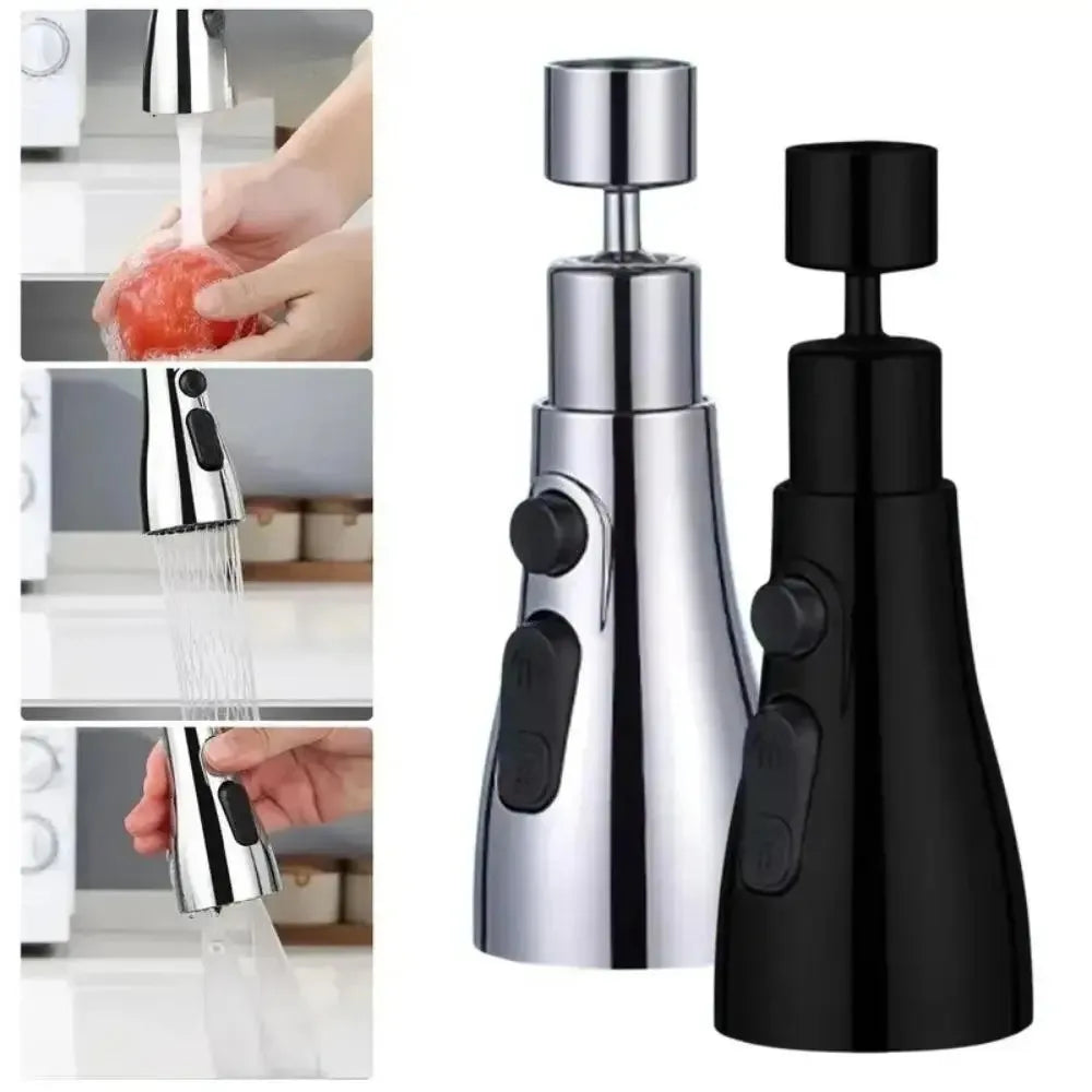 1pc Flexible Kitchen Faucet Sink Mixer Tap Sprayer Head Filtered Water Tap Replaceable Water Tap