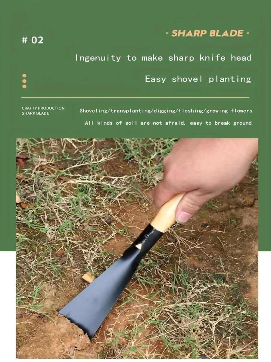 Multifunctional Garden Tool Shovel Dig Wild Vegetables Drive Sea Plant Flowers Shovel Soil Weeding Shovel For Garden Portable