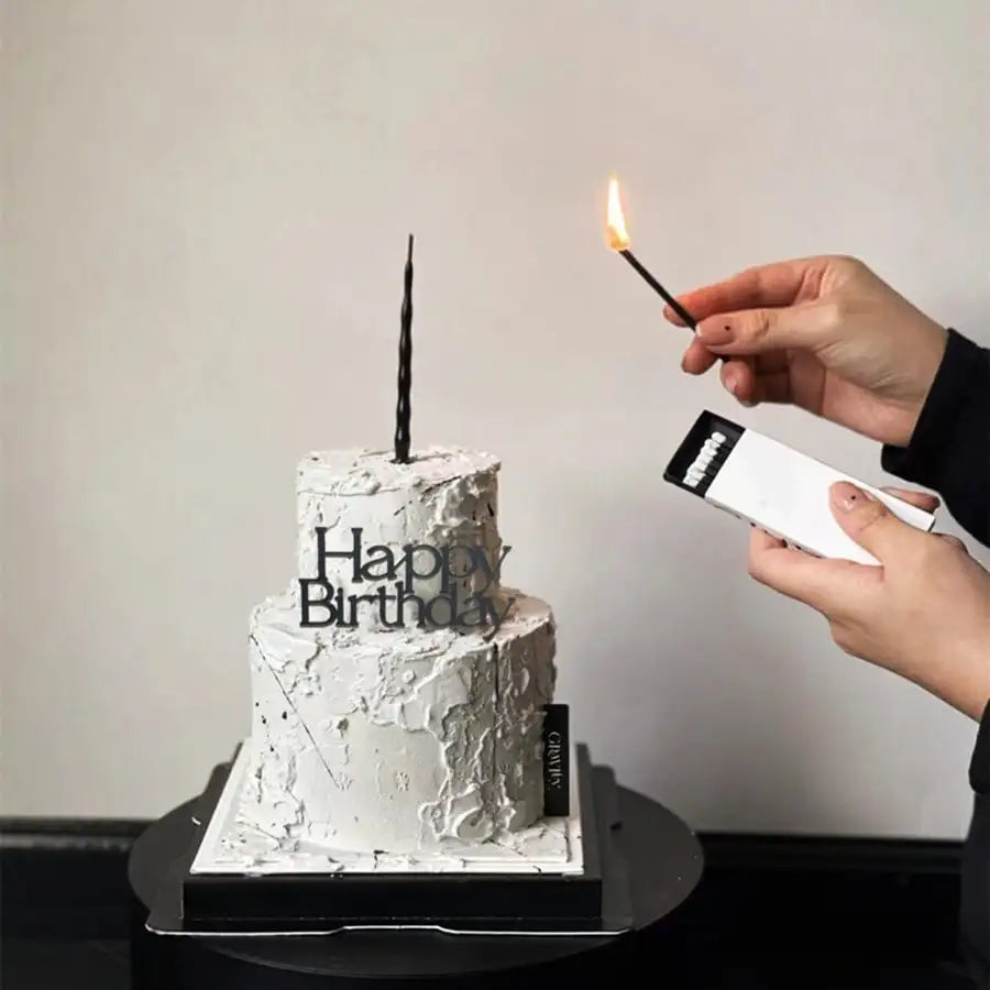 6pcs/3pcs  Acrylic Birthday Queen Gold Cake Topper Happy  Birthday Party Sides Cake Decorations  Accessories