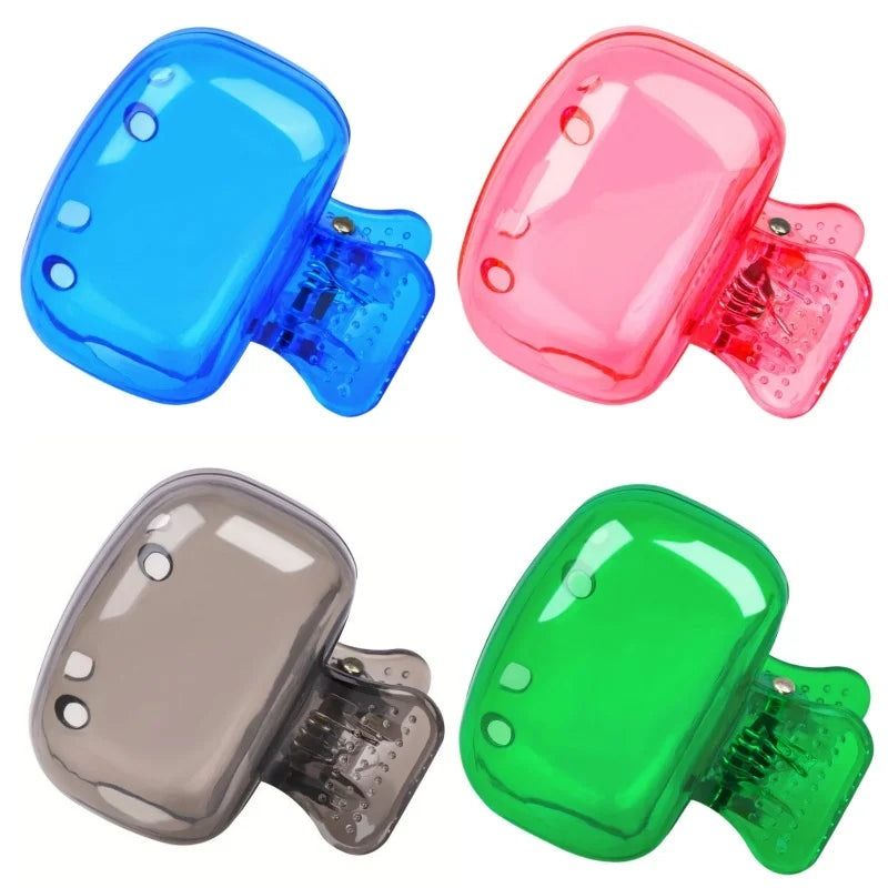 10/4/2PCS Travel Toothbrush Head Covers Toothbrush Protector Cap Brush Pod Case Protective Portable Plastic Clip for Household