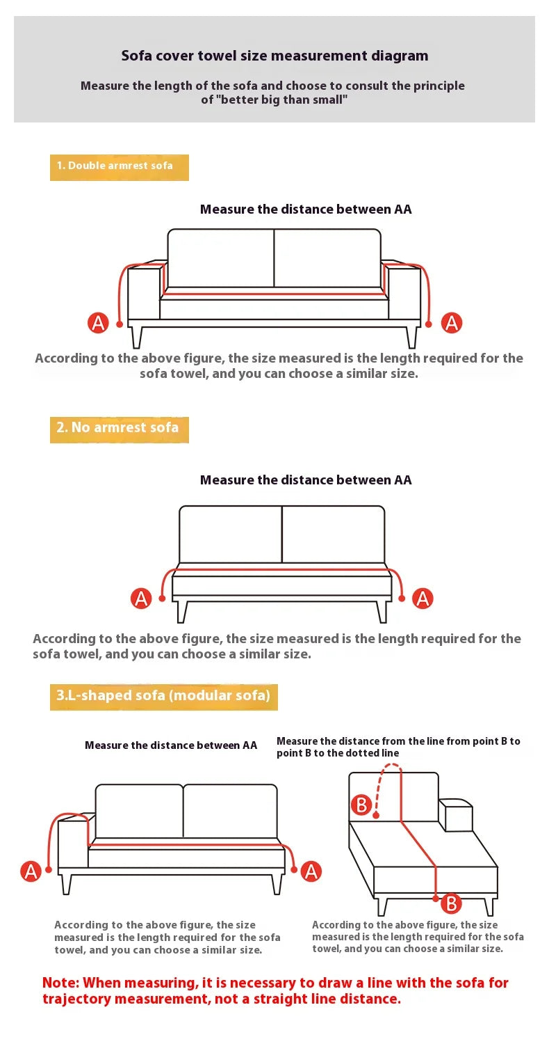 Sofa Cushion Cloth Double Sided Sofa Cover Thick Non-Slip Sofa Cover Full Cover Knee Blanket Cover Cloth Sofa Blanket