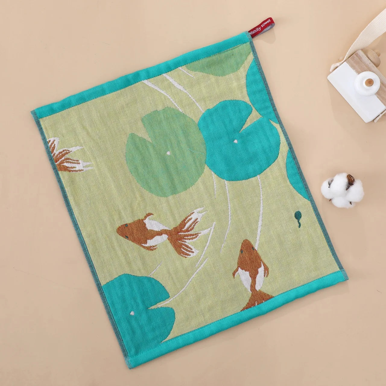 34x40cm Large Hand Towel Kitchen Towel 4Layer Cotton Gauze Pure Cotton Dish Cloth Quick Dry Decorative Tea Towel Home Restaurant