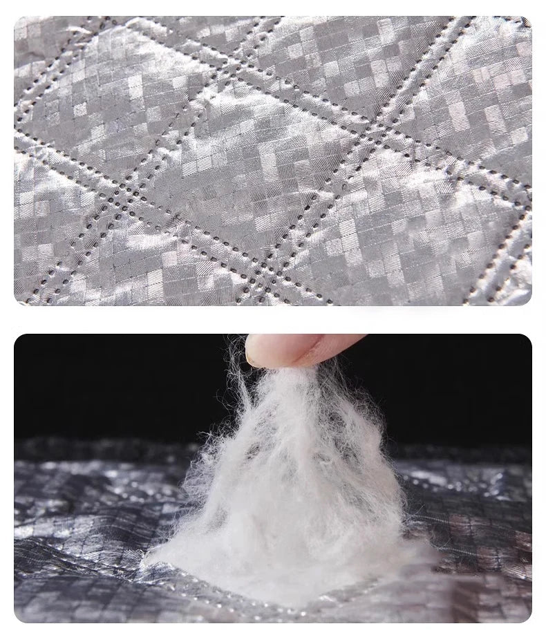 Warm curtains, cold and heat insulation, window screens, sun shading, sound insulation, double thickened warm curtains