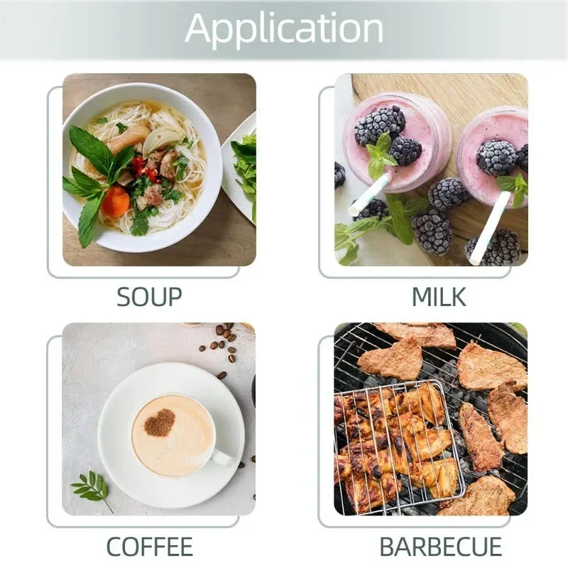 Food Thermometer TP300 Digital Kitchen Water Oil Thermometer for Meat Cooking Food Probe BBQ Electronic Oven Kitchen Tools