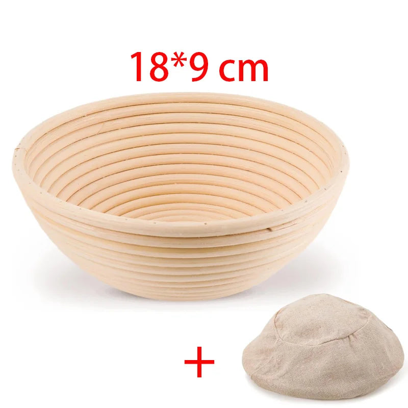 Rattan Bread Proofing Basket Bread Basket Oval Rattan Wicker Dough Fermentation Sourdough Banneton
