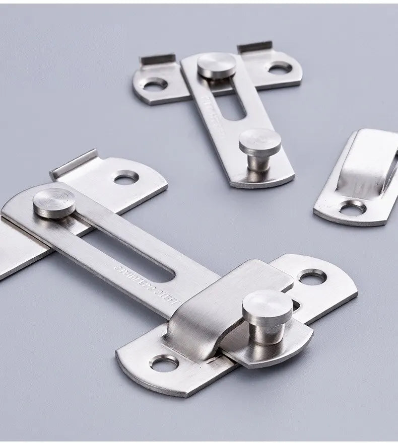 Sliding Barn Door Latch Sliding Right Angle Door Latch Door Bolt Wine Cooler Closet Window Door Latch Plug Baby Safety Latch