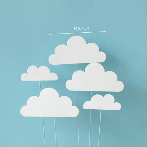 Rainbow Unicorn Cake Topper  Girl Baby Shower Birthday Decoration Kids Liked Unicorn Theme Decor Cupcake Party Baking Supplies