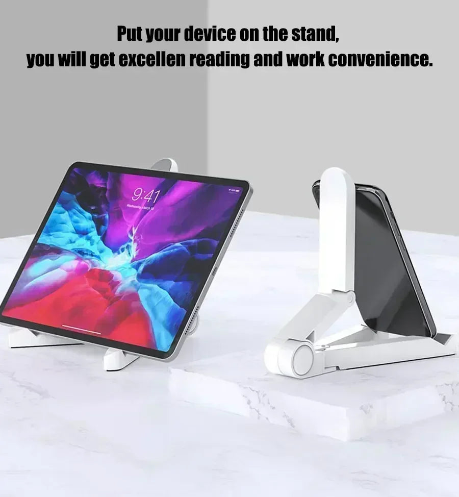 Multifunctional Foldable Tablet Stand Holder Universal for iPad Air/Pro Samsung Xiaomi Huawei Tablets & Phones  Adjustable Angle