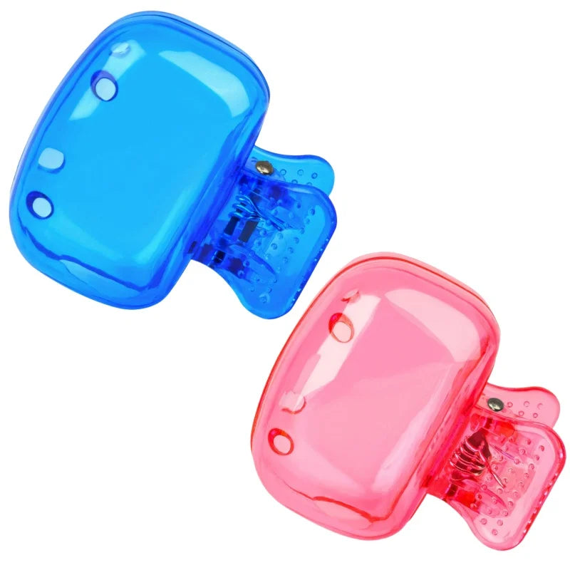10/4/2PCS Travel Toothbrush Head Covers Toothbrush Protector Cap Brush Pod Case Protective Portable Plastic Clip for Household