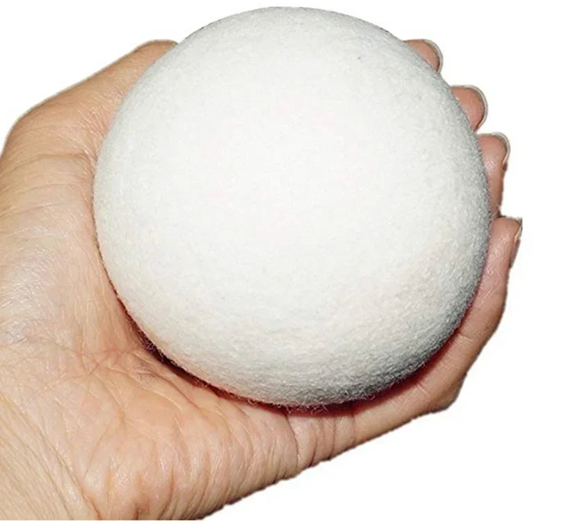 Wool Dryer Balls Reusable Natural Fabric Softener Laundry Washing Machine Accessories Home Washing Fleece Dryer Balls Clothes