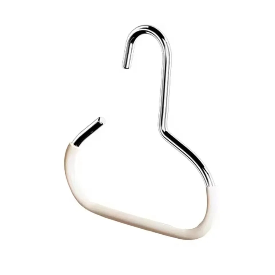 Durable Circle Ring Hat Hanger Non-marking Non-slip Hat Storage Hook Scarf Towel Tie Hanging Rack