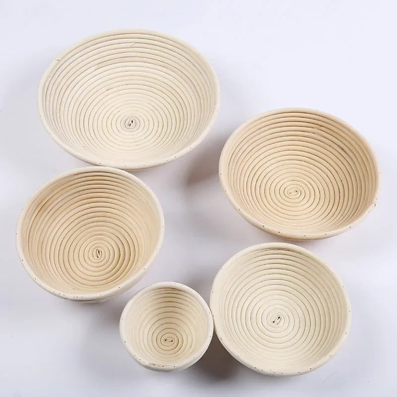 Rattan Bread Proofing Basket Bread Basket Oval Rattan Wicker Dough Fermentation Sourdough Banneton