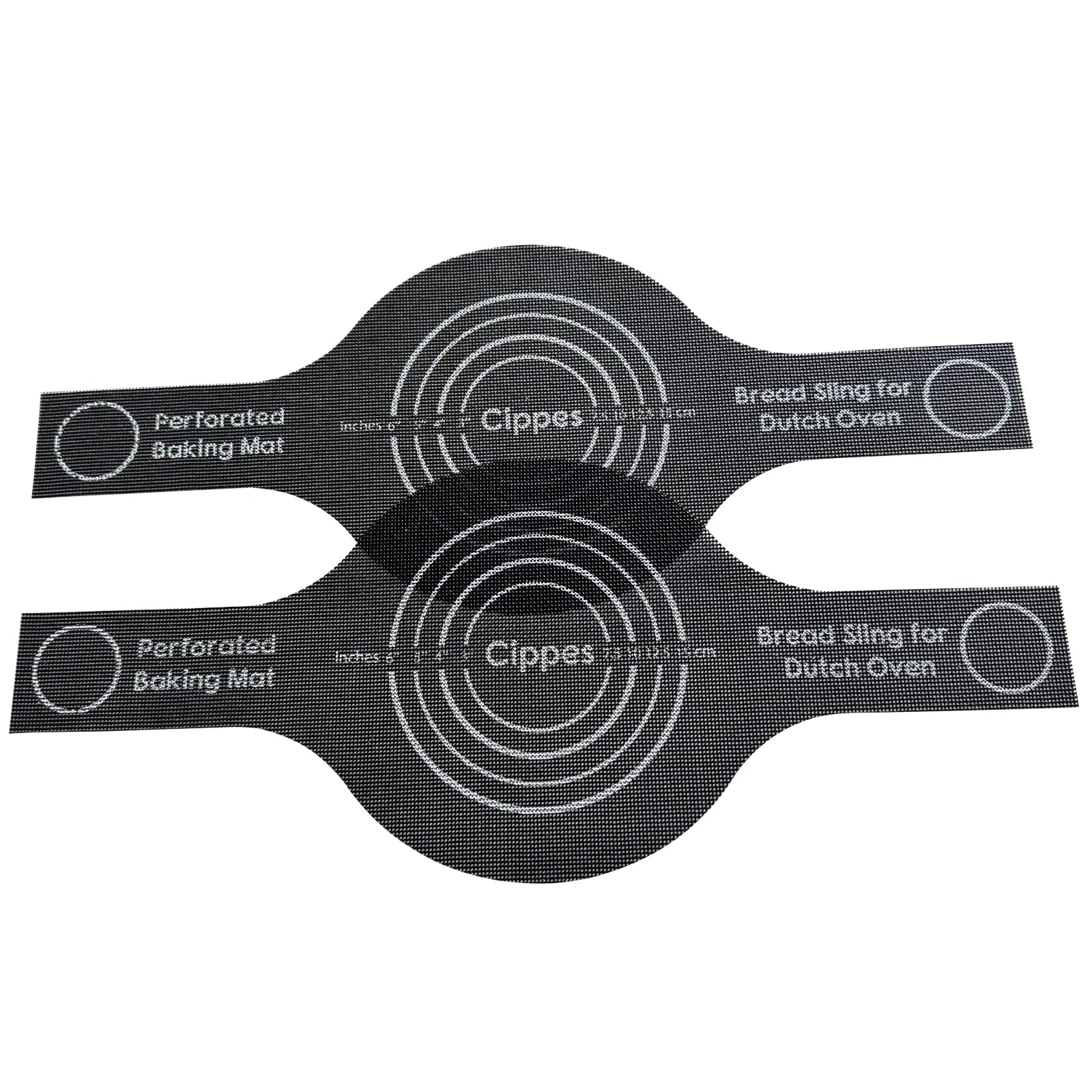 Perforated Silicone Bread Sling for Dutch Oven, with Long Handle, Nonstick & Reusable, Bread Baking Mat for Sourdough Transfer