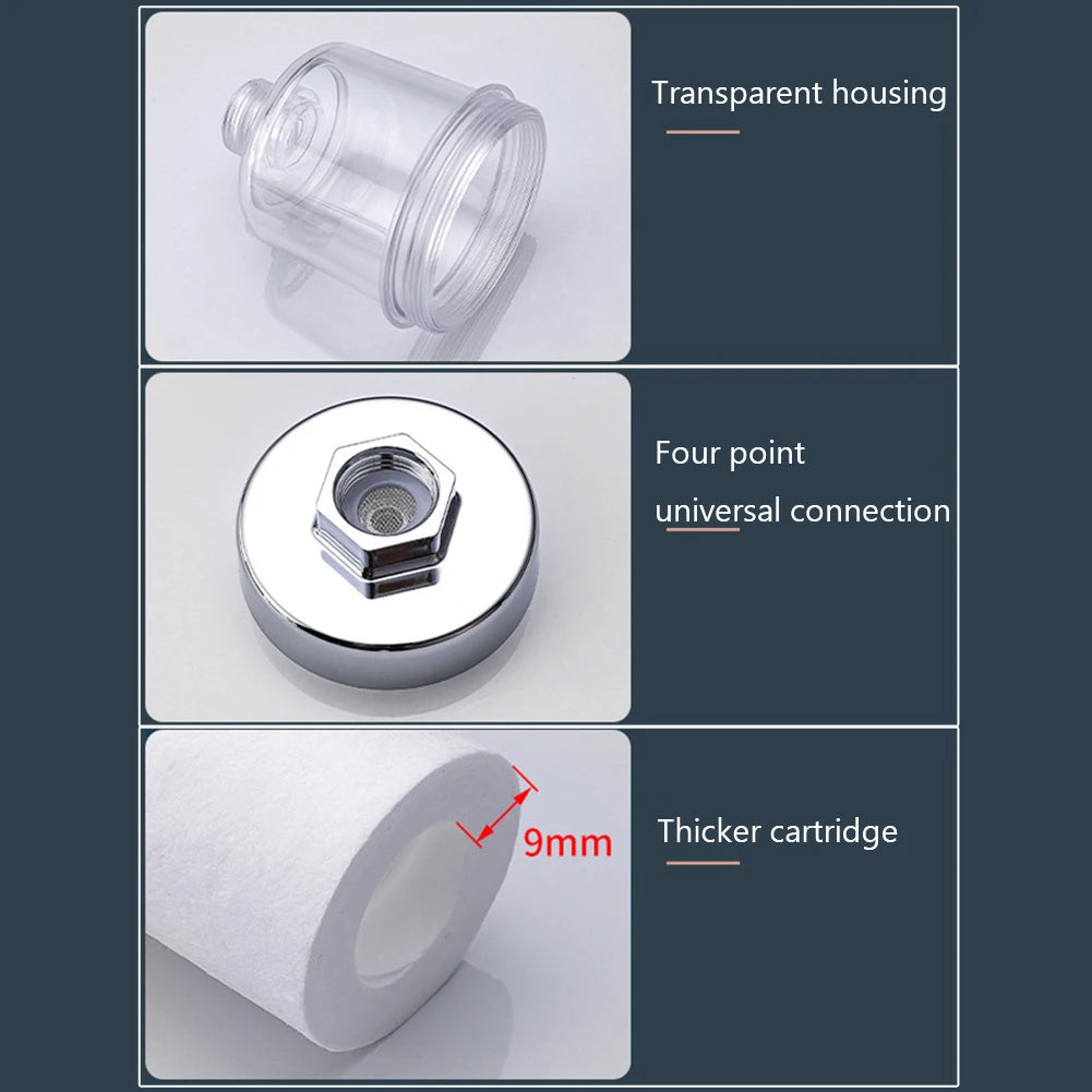 Water Outlet Purifier Kits Universal Faucet Filter Kitchen Bathroom Shower Household Filter PP Cotton High Density Filter