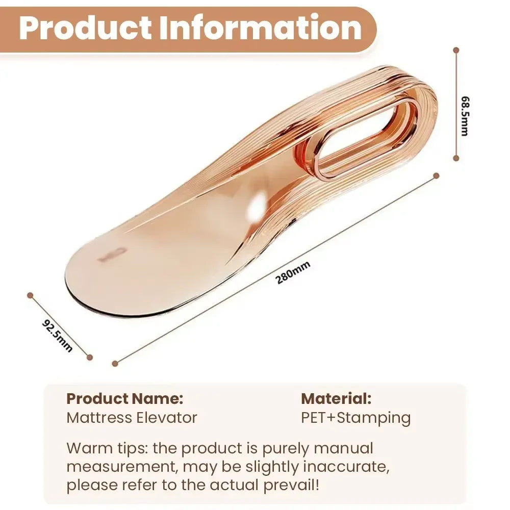 Sheet Changing Portable Tool Mattress Lifter Ergonomic Mattress Wedge Lifter Bed Aid Domestic Mattress Lifting Aid