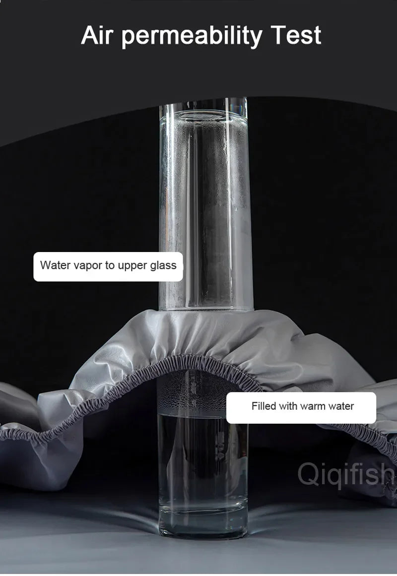 1/2 Pieces Waterproof Pillowcase Anti Stain Machine Washable Pillow Cover Bedroom Decoration Suitable For With Children And Pets