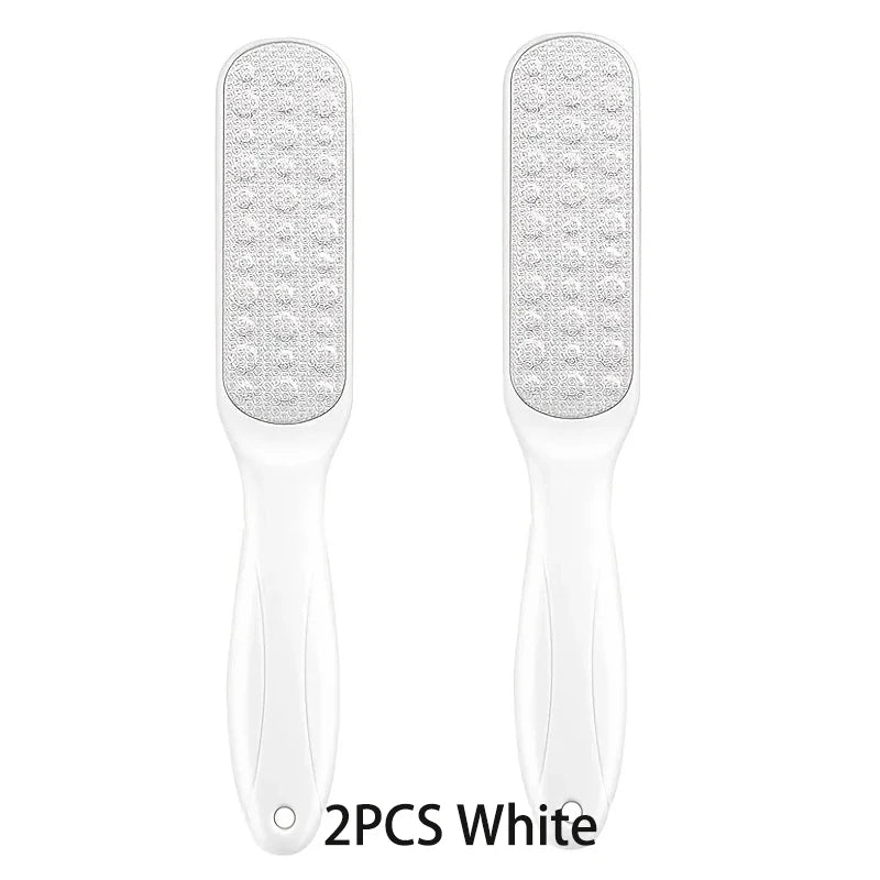 High-Quality 304 Stainless Steel Foot File Double Sided Callus Remover For Dead Skin Professional Pedicure Tools Callous Scraper