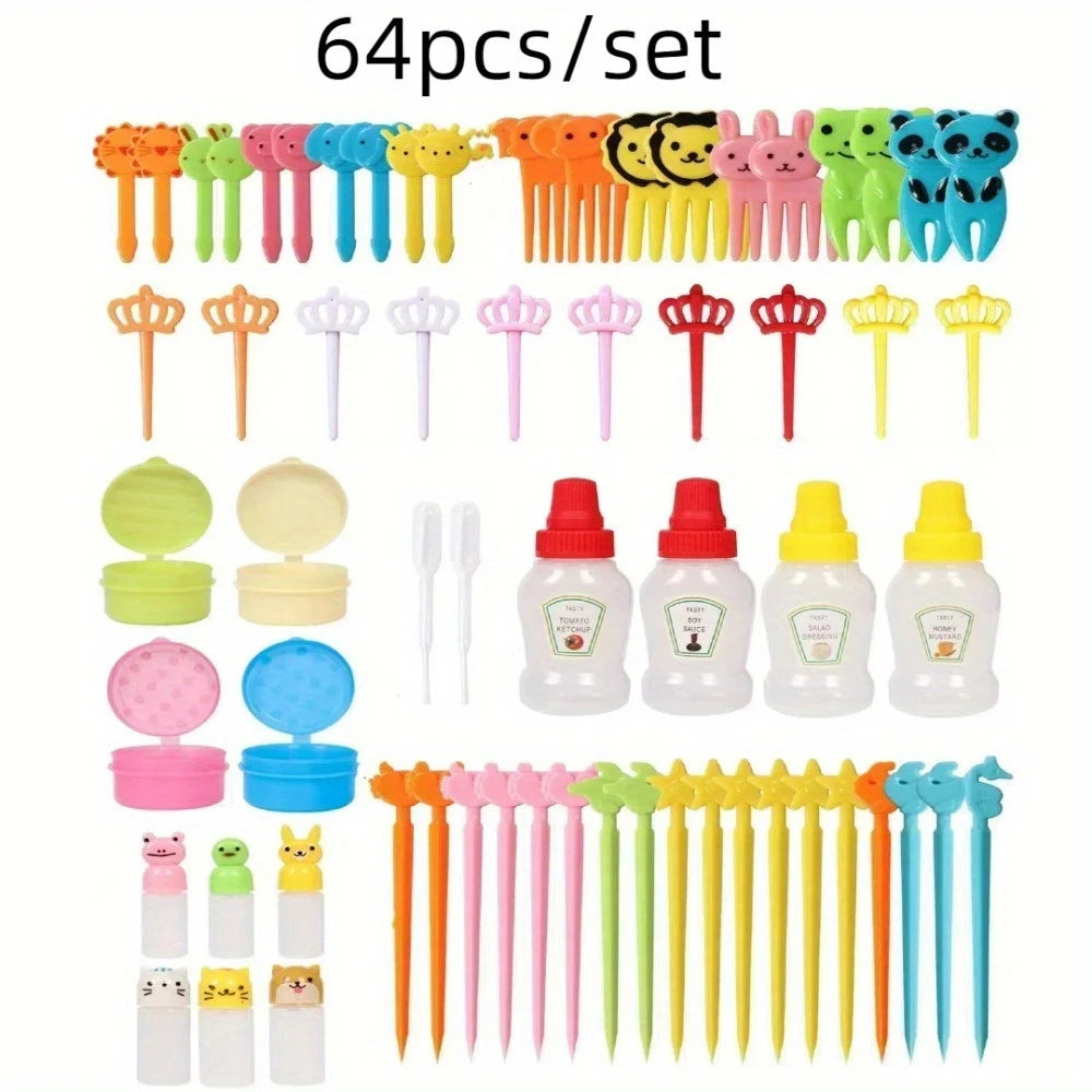 4/8pcs Mini Condiment Squeeze Bottles 25ml Honey/Ketchup/Soy Sauce/Salad Dressing Dispensers Lunchbox Squeezable Containers Jars