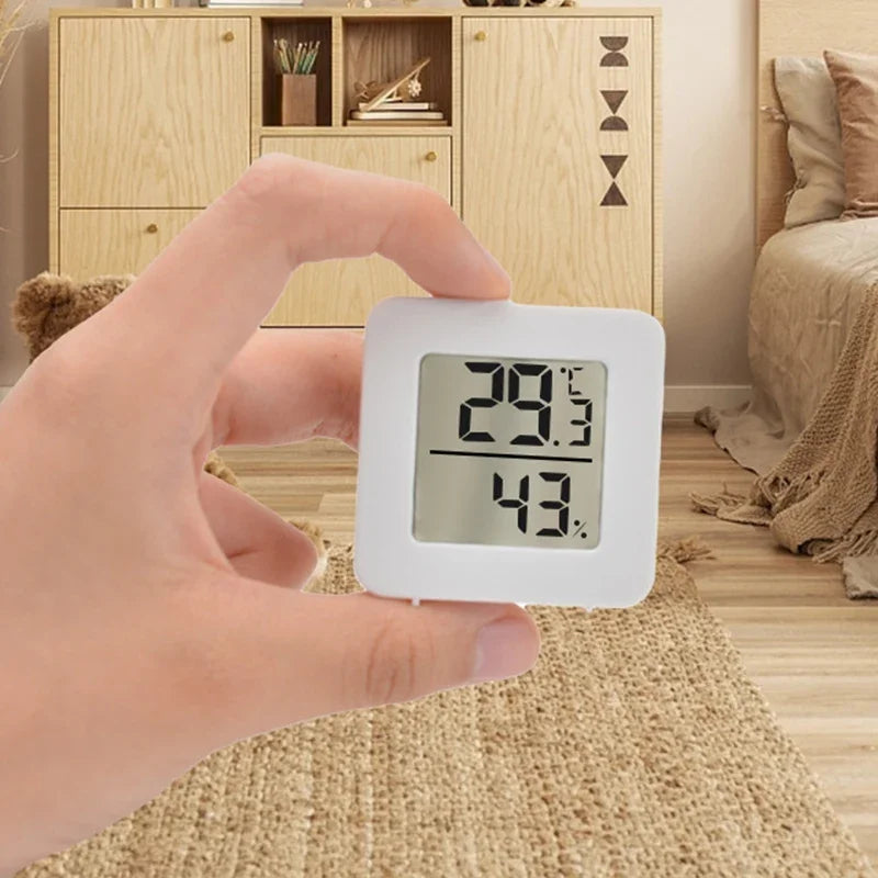Mini LCD Digital Thermometer Hygrometer Indoor Room Temperature Humidity Meter Sensor Gauge Weather Station