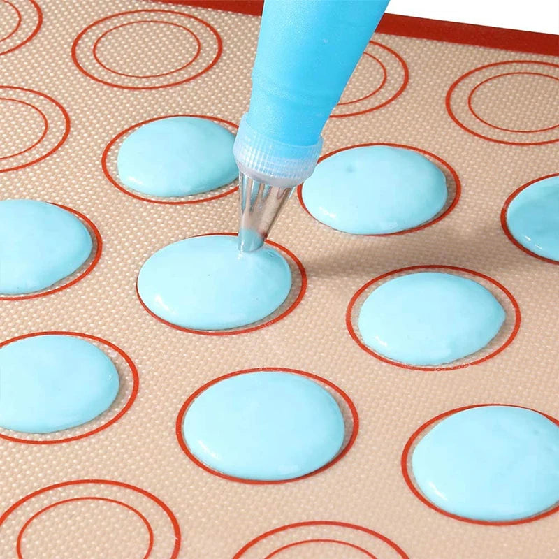 1PC Silicone Baking Mat for Oven, Thin 0.4mm, Reusable Non Stick Heat Resistant Bakeware Sheets Liner Baking Tools for Cookie