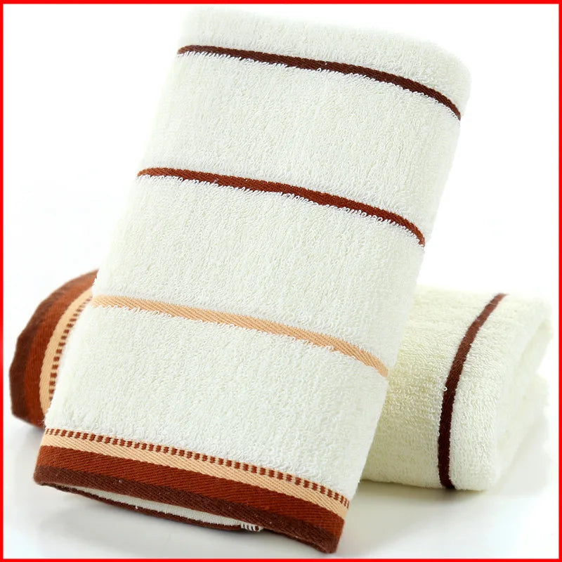 1 Pc Thickened Absorbent Bath Towel Soft Face Towel for Home