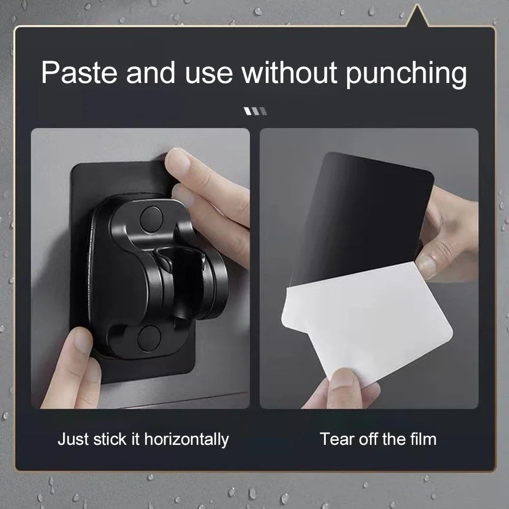 High-pressure Shower Head Set 5 Modes of Adjustment Showerhead with Hose Water-saving One-touch Stop Bathroom Accessories