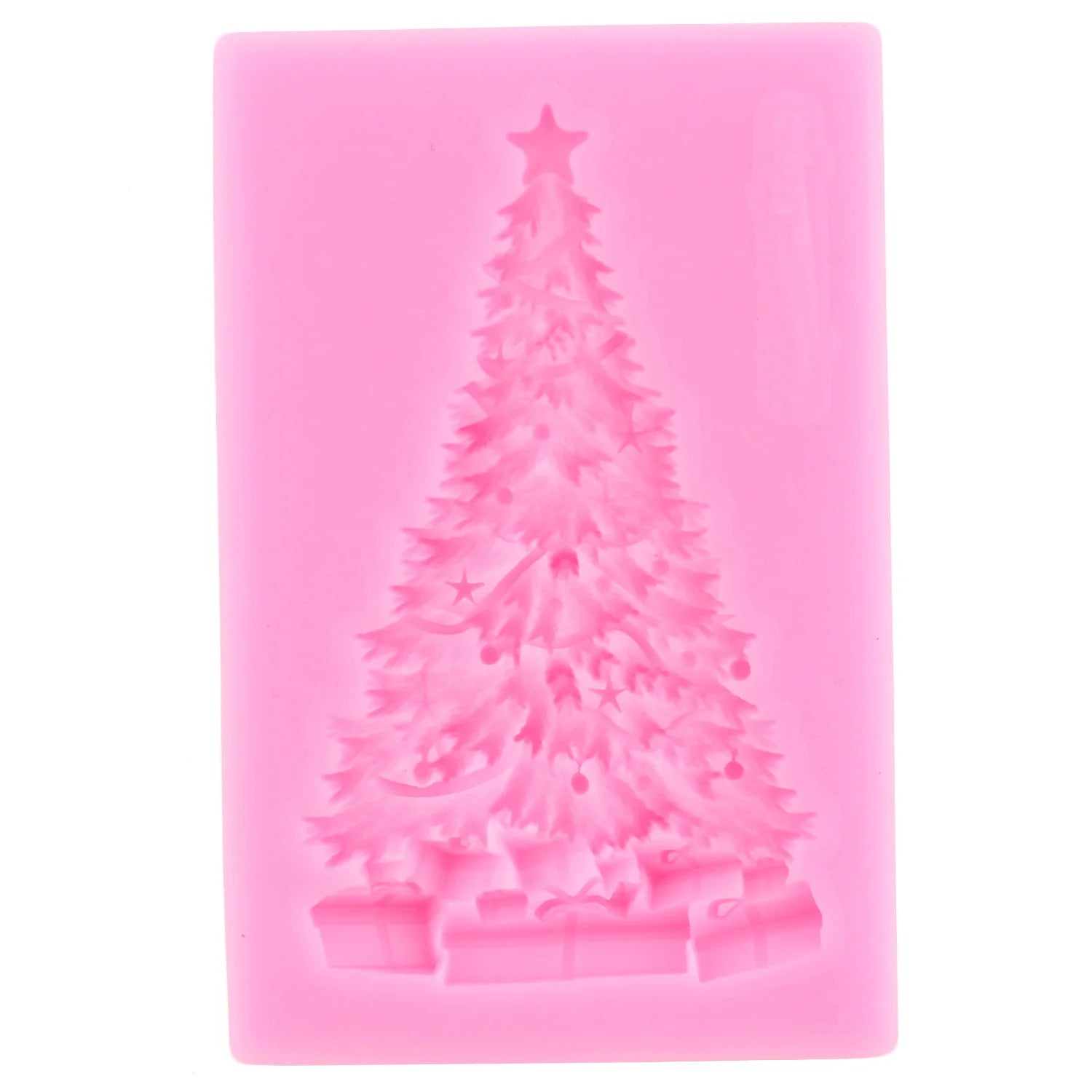 Christmas Tree Silicone Mold Holly Leaves Fondant Molds Cake Decorating Tools Chocolate Gumpaste Moulds Deer Candy Resin Mould