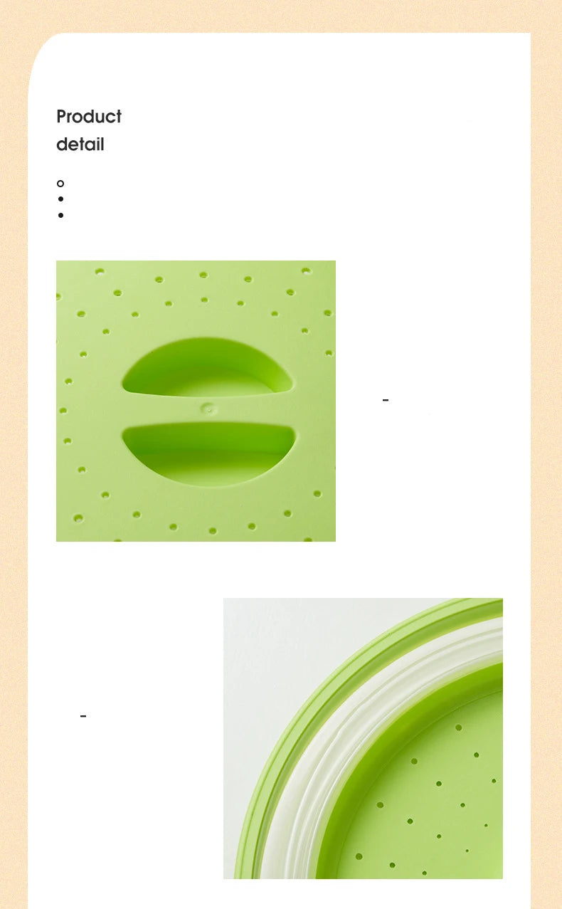 10.2 inch Microwave Plate Cover 2 In 1 Cover as Splatter Guard Collapsible Lid for Plate Dish Bowl Multi-Purpose Kitchen Gadget