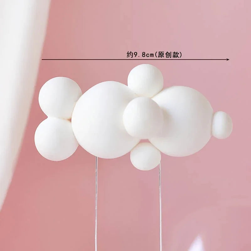 Rainbow Unicorn Cake Topper  Girl Baby Shower Birthday Decoration Kids Liked Unicorn Theme Decor Cupcake Party Baking Supplies