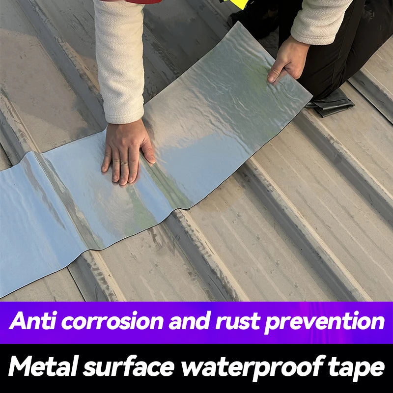 Waterproof tape, waterproof coiled material and self-adhesive roof sealant have the functions of heat insulation/sound insulatio