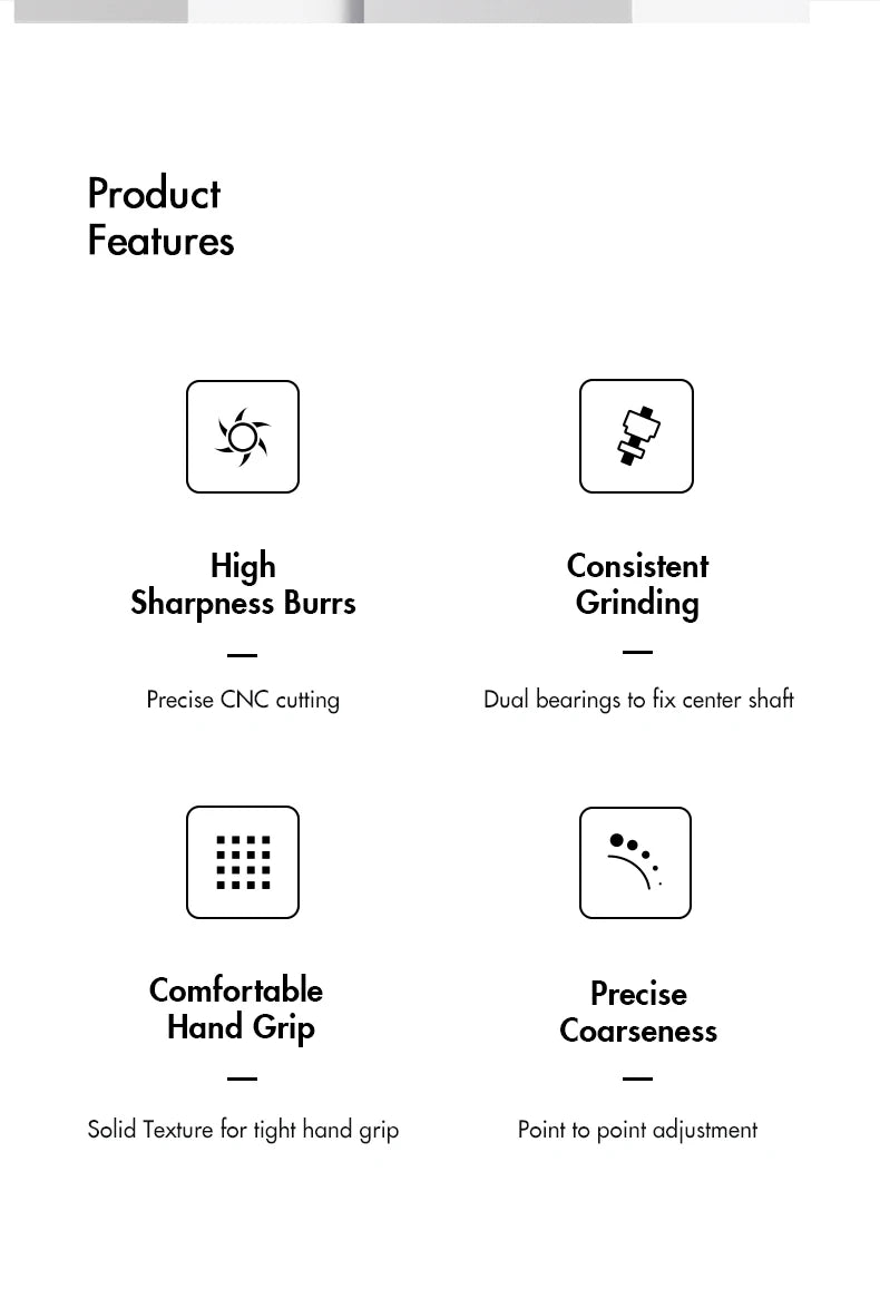 TIMEMORE Store Chestnut C3ESP PRO Manual Coffee Grinder Capacity 25g Hand Adjustable Steel Core Burr Send Cleaning Brush