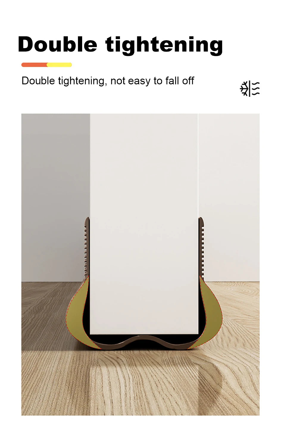 Flexible Door Bottom Sealing Strip Door Gap Soundproofing Wind and Dust Proof Weather Strip Under Door Draft Stopper Tape