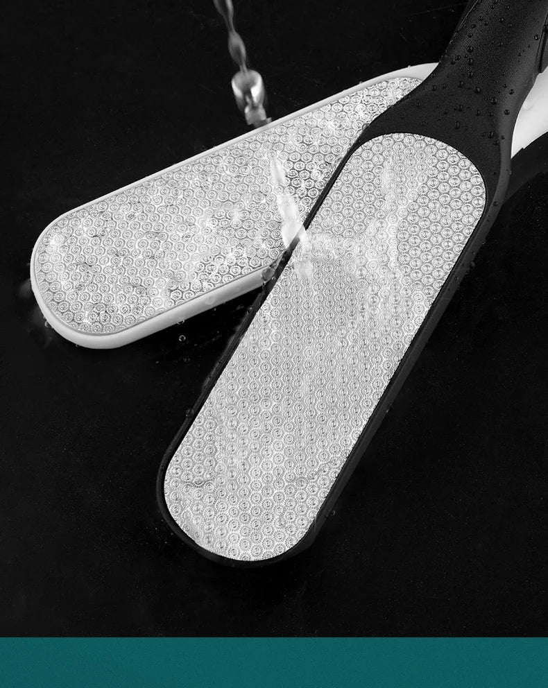 High-Quality 304 Stainless Steel Foot File Double Sided Callus Remover For Dead Skin Professional Pedicure Tools Callous Scraper