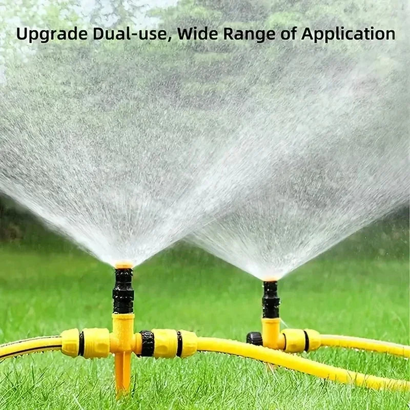 360° Rotation Automatic Garden Sprinkler - Perfect For Lawns,Farms,And Greenhouses!