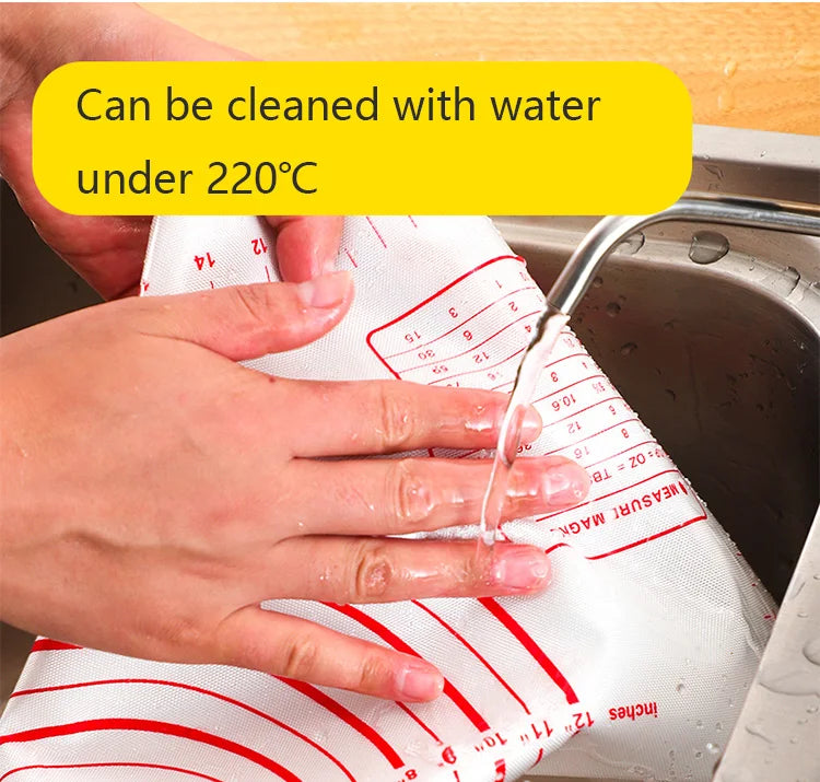 UNTIOR 1PCS Silicone Baking Mat Kneading Pad Dough Mat Pizza Cake Dough Maker Kitchen Cooking Grill Non-Stick Gadgets Bakeware