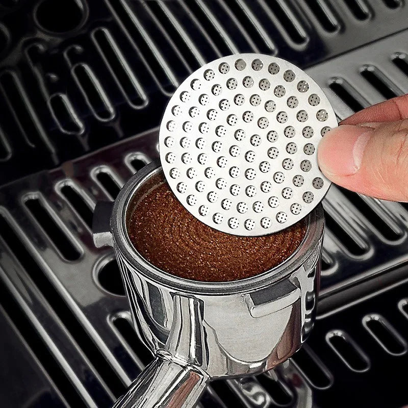 Coffee Secondary Water Separator Stainless Steel Coffee Machine Handle Water Separator Sintered Mesh Filter Filter Screen