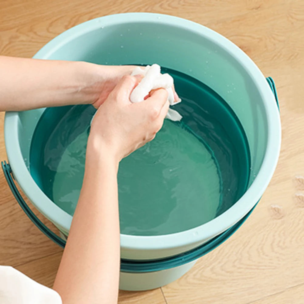 5/10/17L Portable Folding Bucket  Multifunctional Thickened Silicone Bucket for Car Washing and Fishing  Camping Folding Bucket