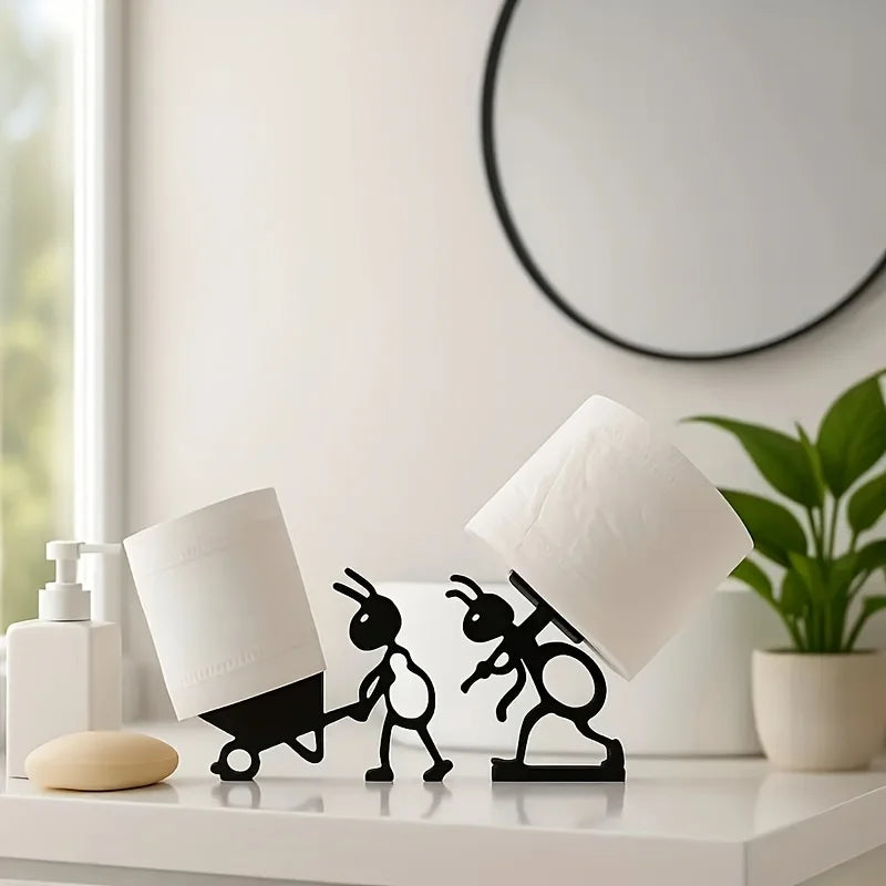 Cute Simple Animal Tissue Holder -Minimalist And Practical Paper Roll Holder An Ideal Creative  For Holiday Gift Idea