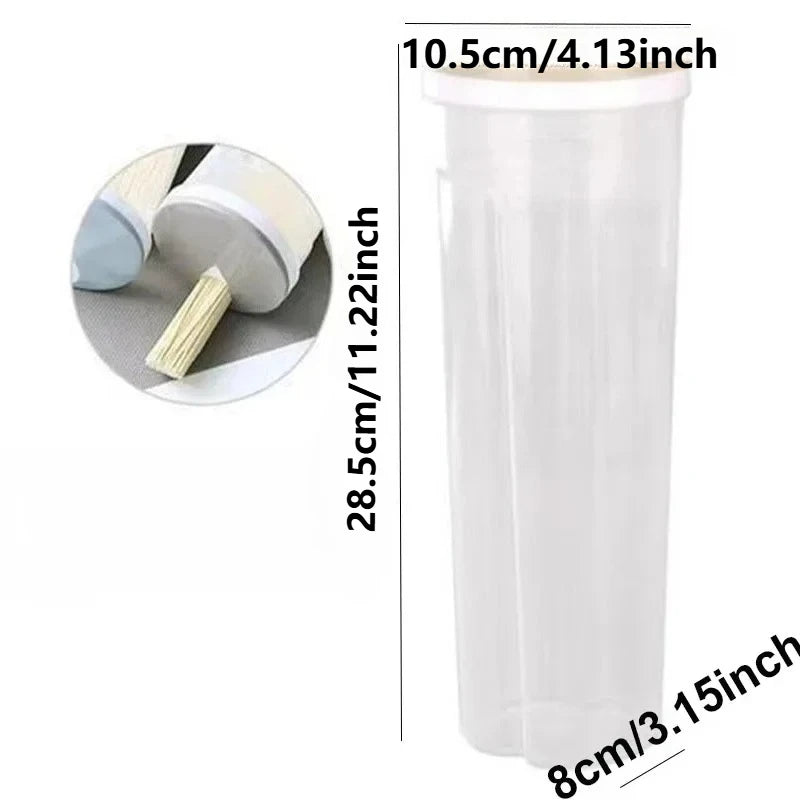 Noodles Sealed Can Kitchen Accessories Food Grade Plastic Kitchen Storage & Organization Quantitative Divided Can Storage Box