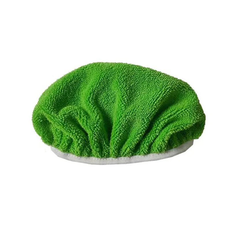 Microfiber Mop Cloth Absorbent Sponge Replacement Reusable Suitable for Swiffer Flat Mop Household Accessories Green Bathroom