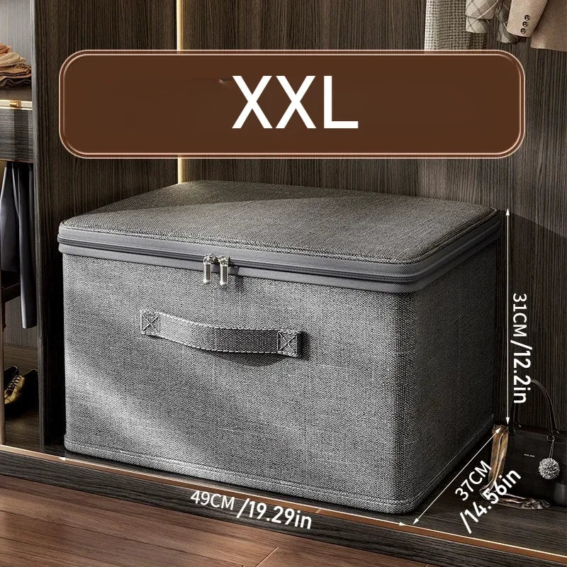 Multifunctional Box with , Large Capacity Quilt Storage Box Bra Storage Box Underwear Organizer